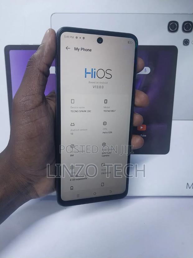 Tecno Spark 20C 256 GB Black