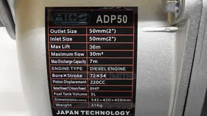 8hp Diesel Water Pump 2 Inch Aico Japan
