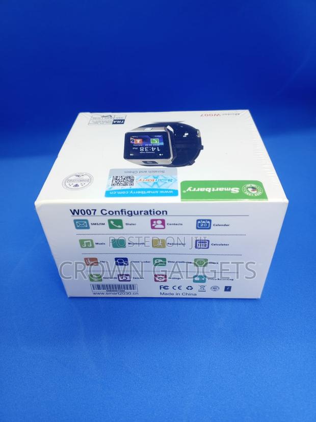 Smartberry W007 Smartwatch With Camera Sim Card Bluetooth