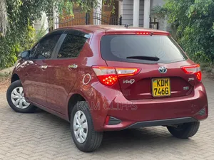 Toyota Vitz 2017 Red