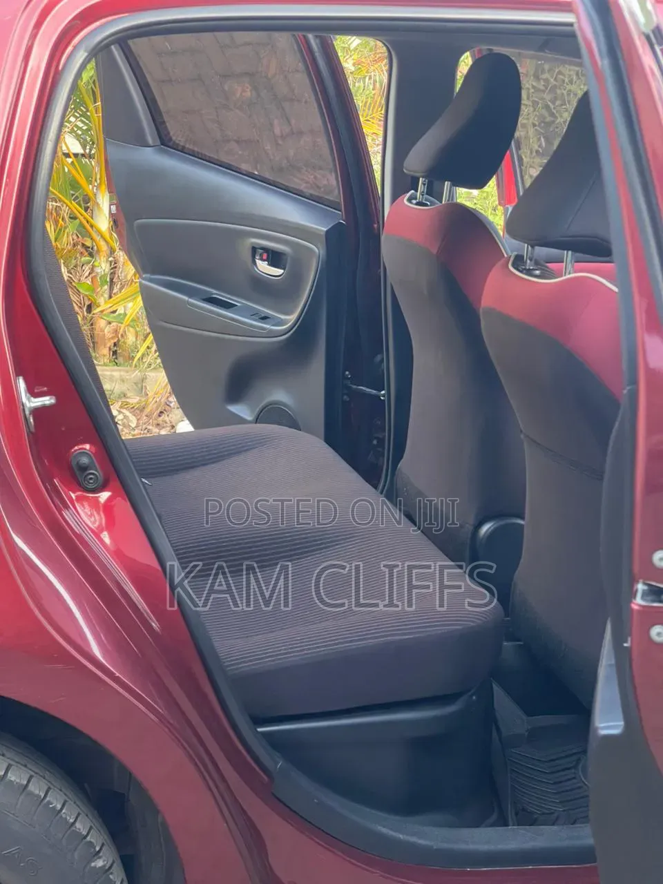 Toyota Vitz 2017 Red