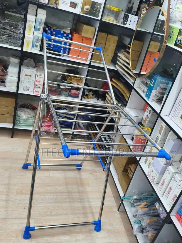 Heavy Duty Big Size Portable Stainless Steel Cloth Drying Rack