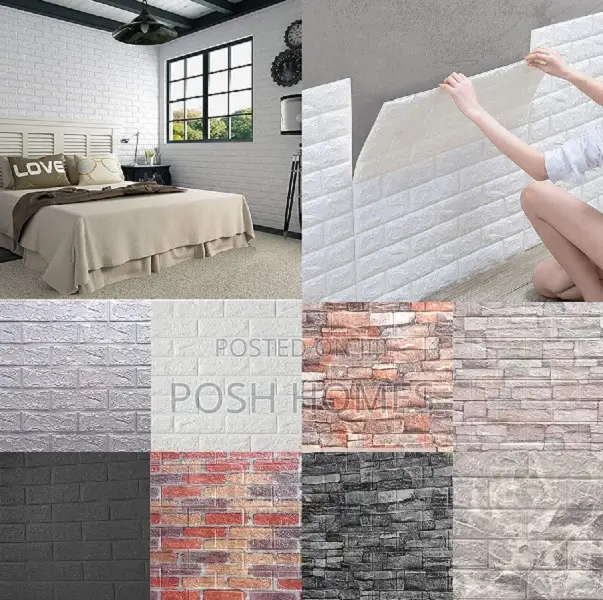 Black and White Foam Panels