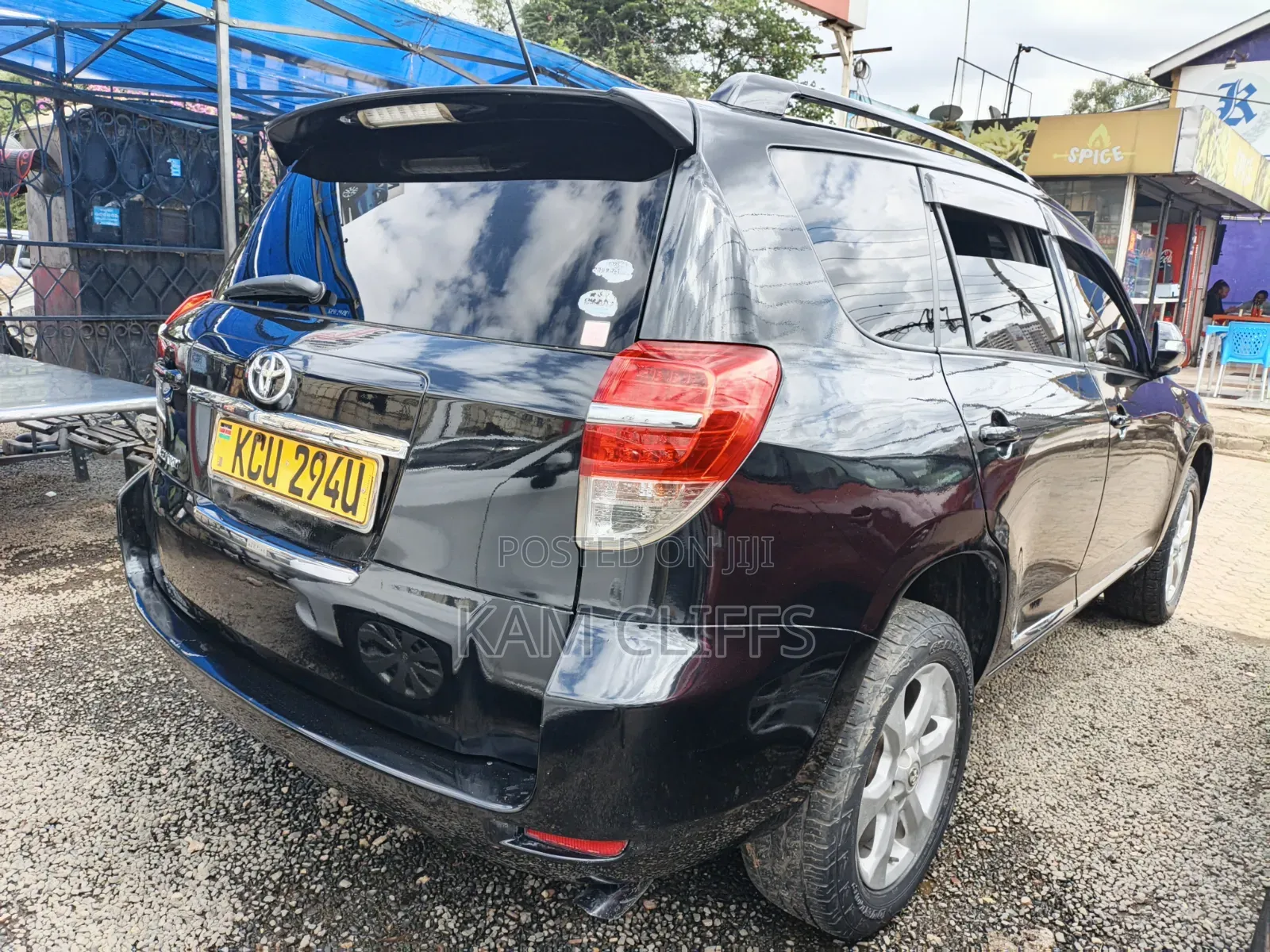 Toyota Vanguard 2012 Black