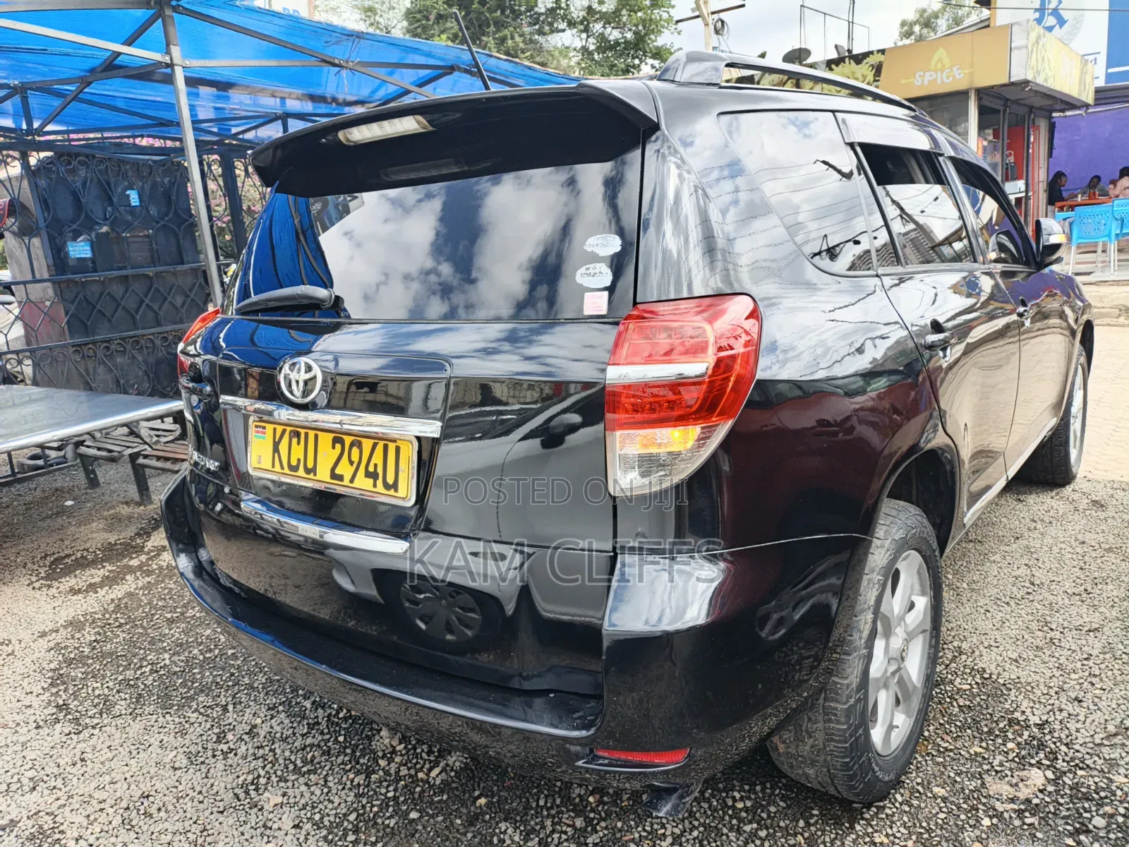 Toyota Vanguard 2012 Black
