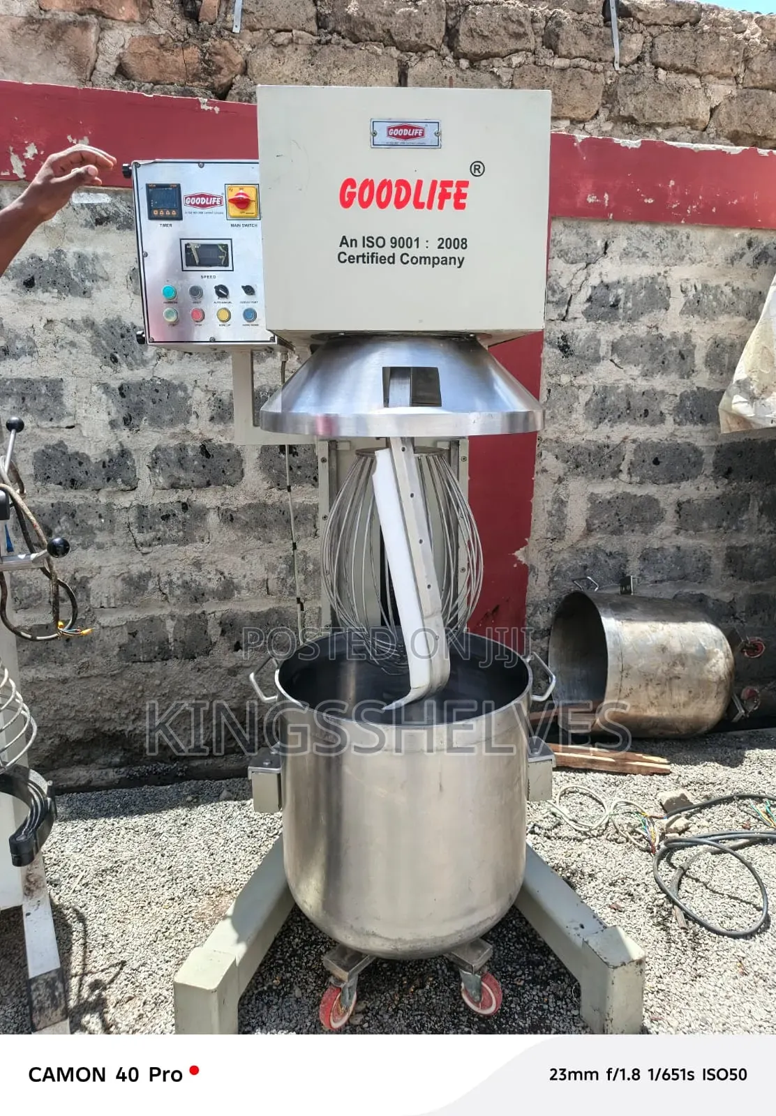 Bakery Spiral Mixers and Cake Mixer