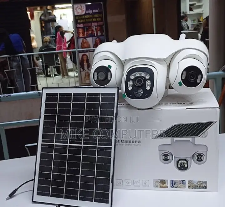 Wireless Wifi/4g Sim Card Solar Security CCTV Camera Monitoring Ball