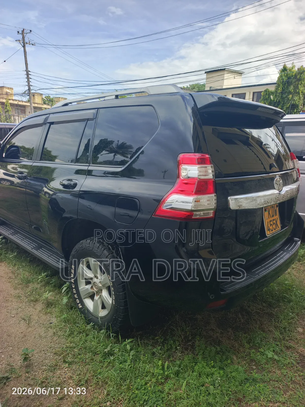 Toyota Land Cruiser Prado 2015 Black