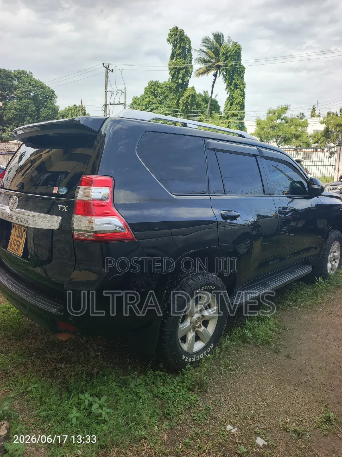 Toyota Land Cruiser Prado 2015 Black