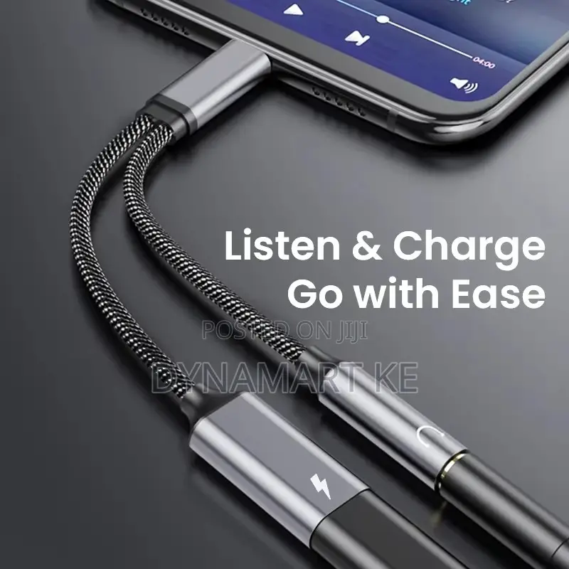 Type C To 3.5mm Aux Earphone Adapter Pd 100w Fast Charging