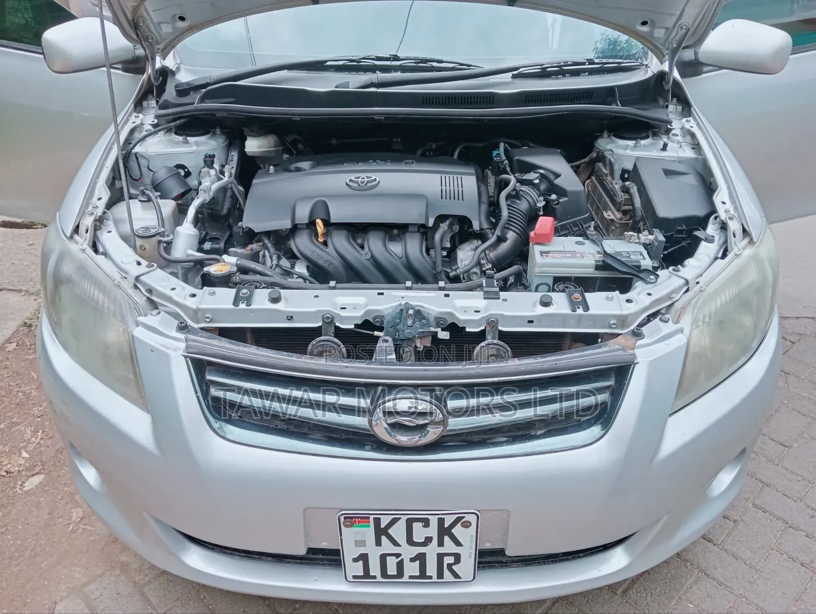 Toyota Corolla Fielder 2010 Silver