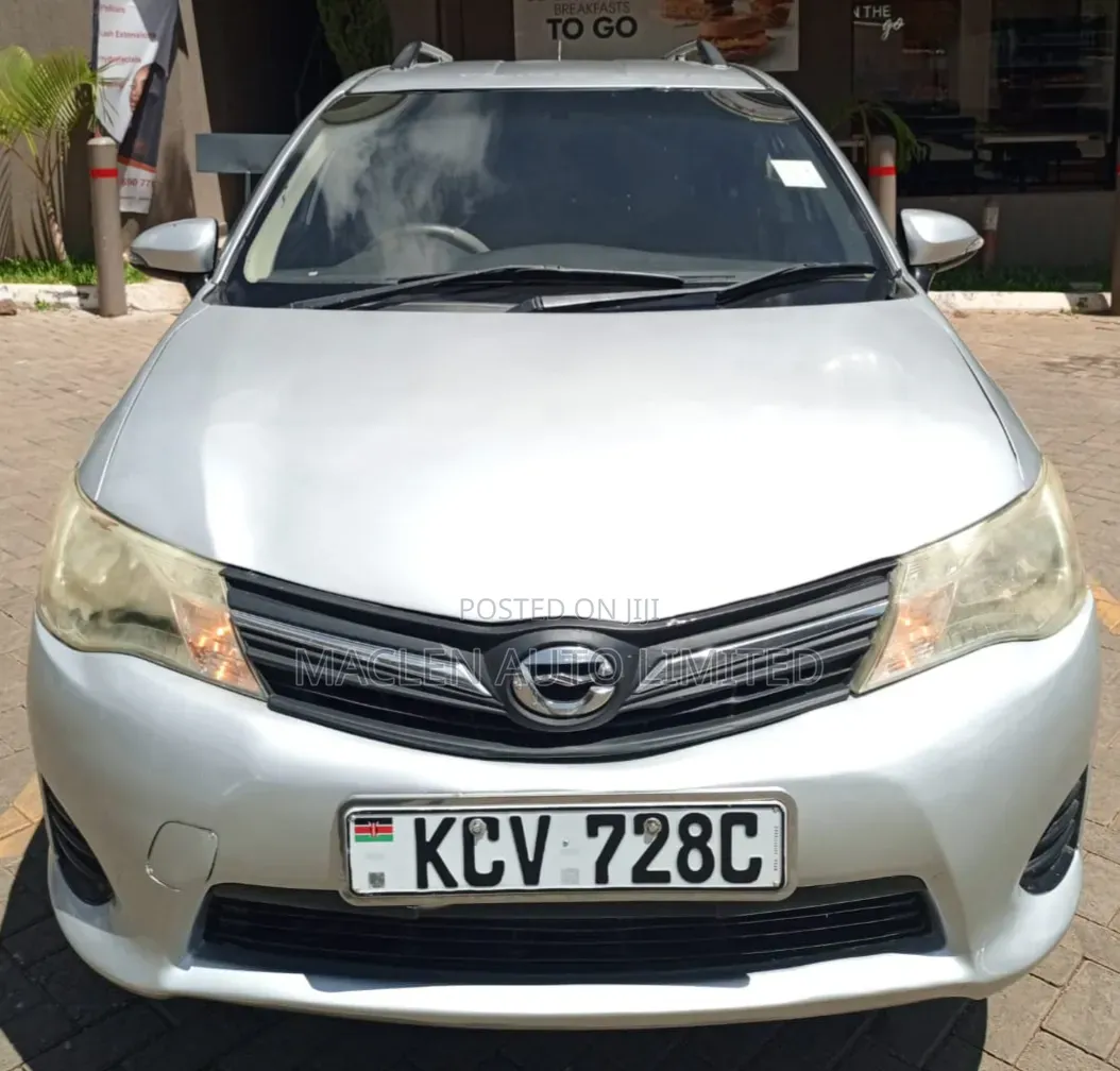 Toyota Corolla Fielder 2013 Silver