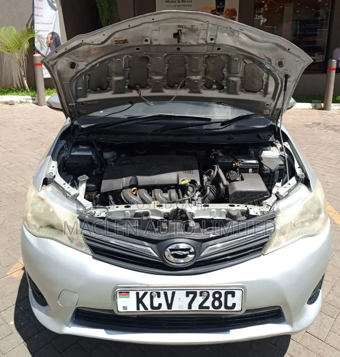 Toyota Corolla Fielder 2013 Silver