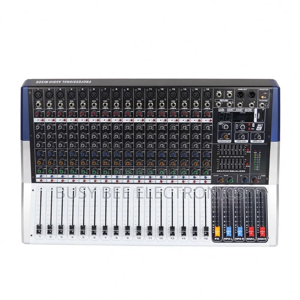 Phy-16d Professional 16 Channel Digital Sound Professional Mixer