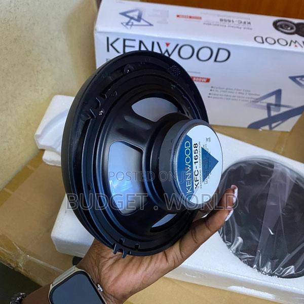 Kenwood KFC-1658 Car Speaker Set – 500w Peak Power With Rich Sound