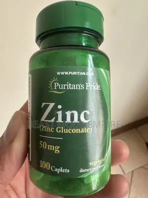 Zinc 50mg 100tablets,Made in Usa
