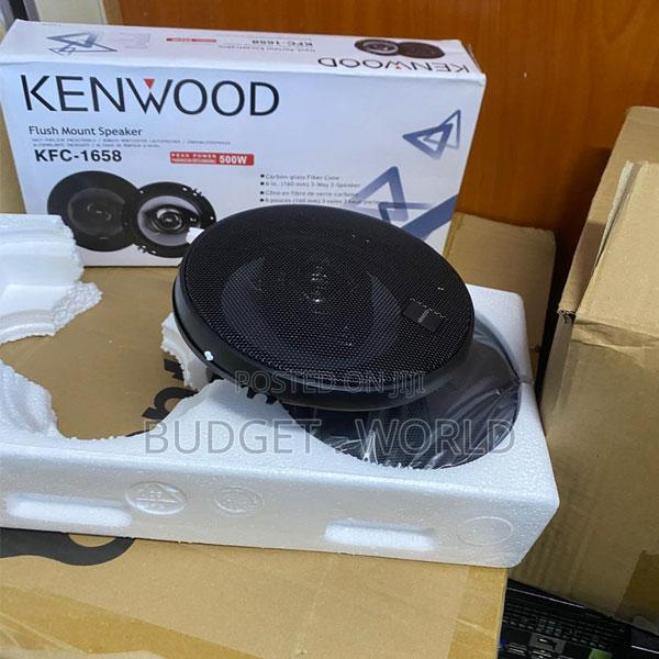 . Kenwood 500w 6" Car Door Speakers – KFC-1658 Premium Audio Pair