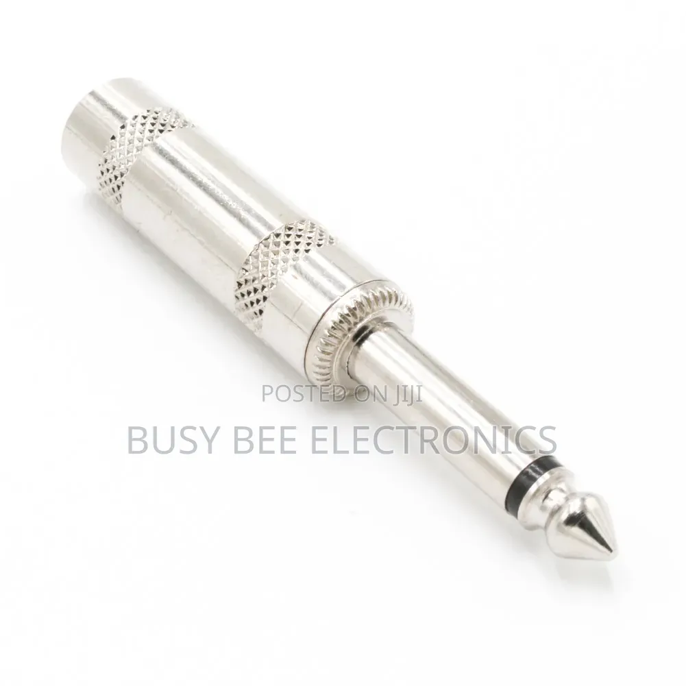 Full Metal 6.35mm 1/4 Mono Jack Plugs
