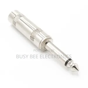 Full Metal 6.35mm 1/4 Mono Jack Plugs