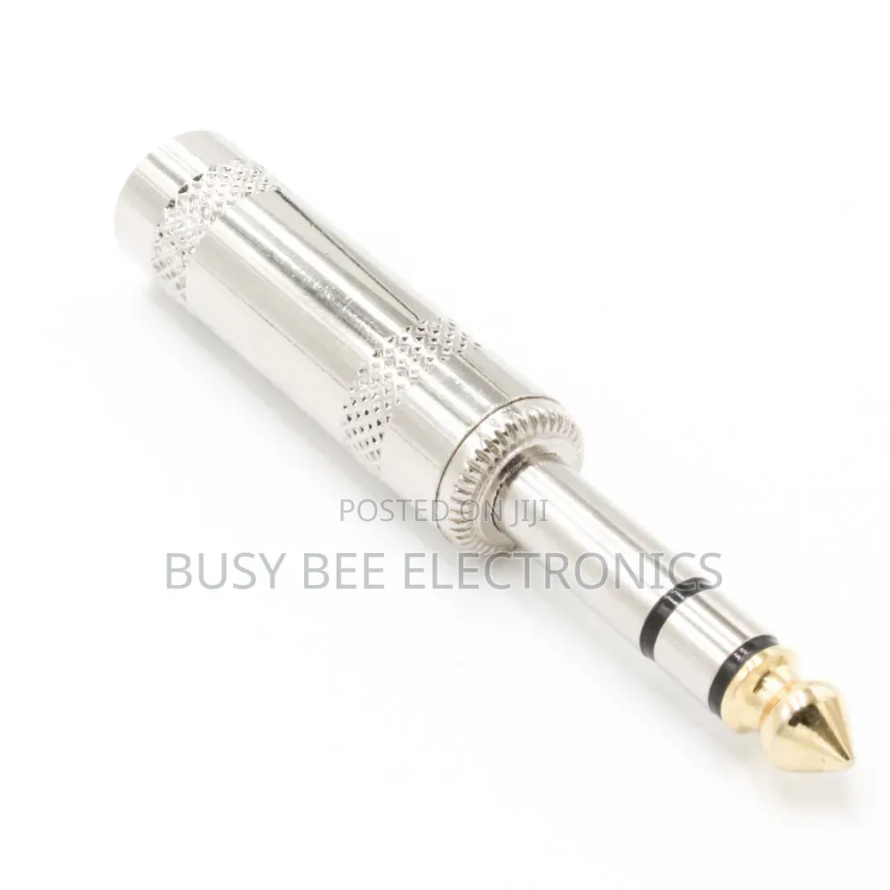 Full Metal 6.35mm 1/4 Mono Jack Plugs