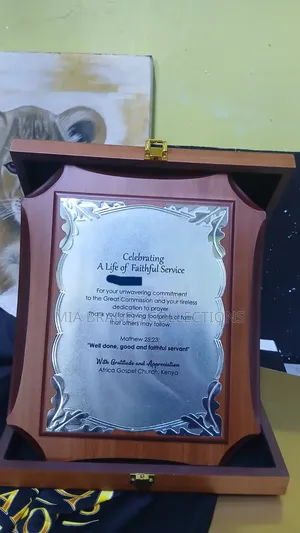 Wooden Plaque