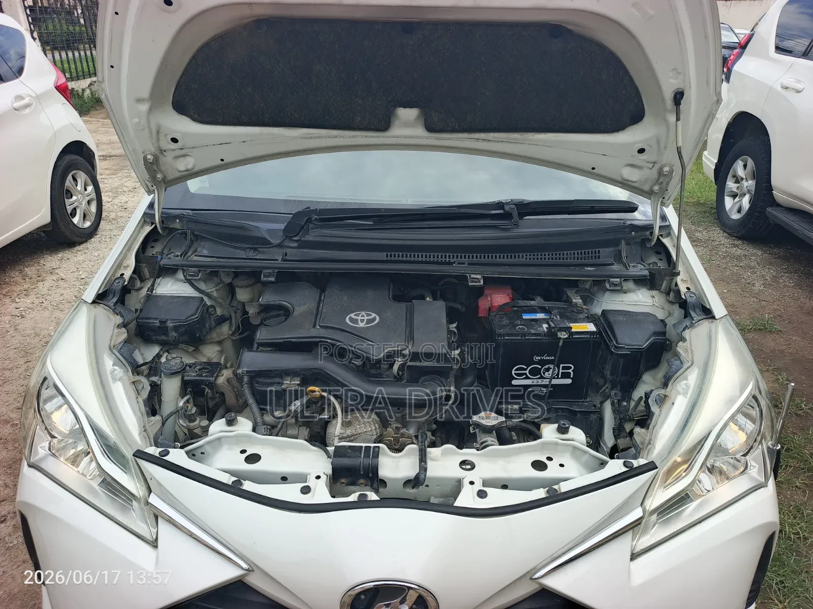 Toyota Vitz 2018 White