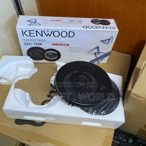 Kenwood KFC-1658 6-Inch Vehicle Speakers – Clear Sound and Deep Bass