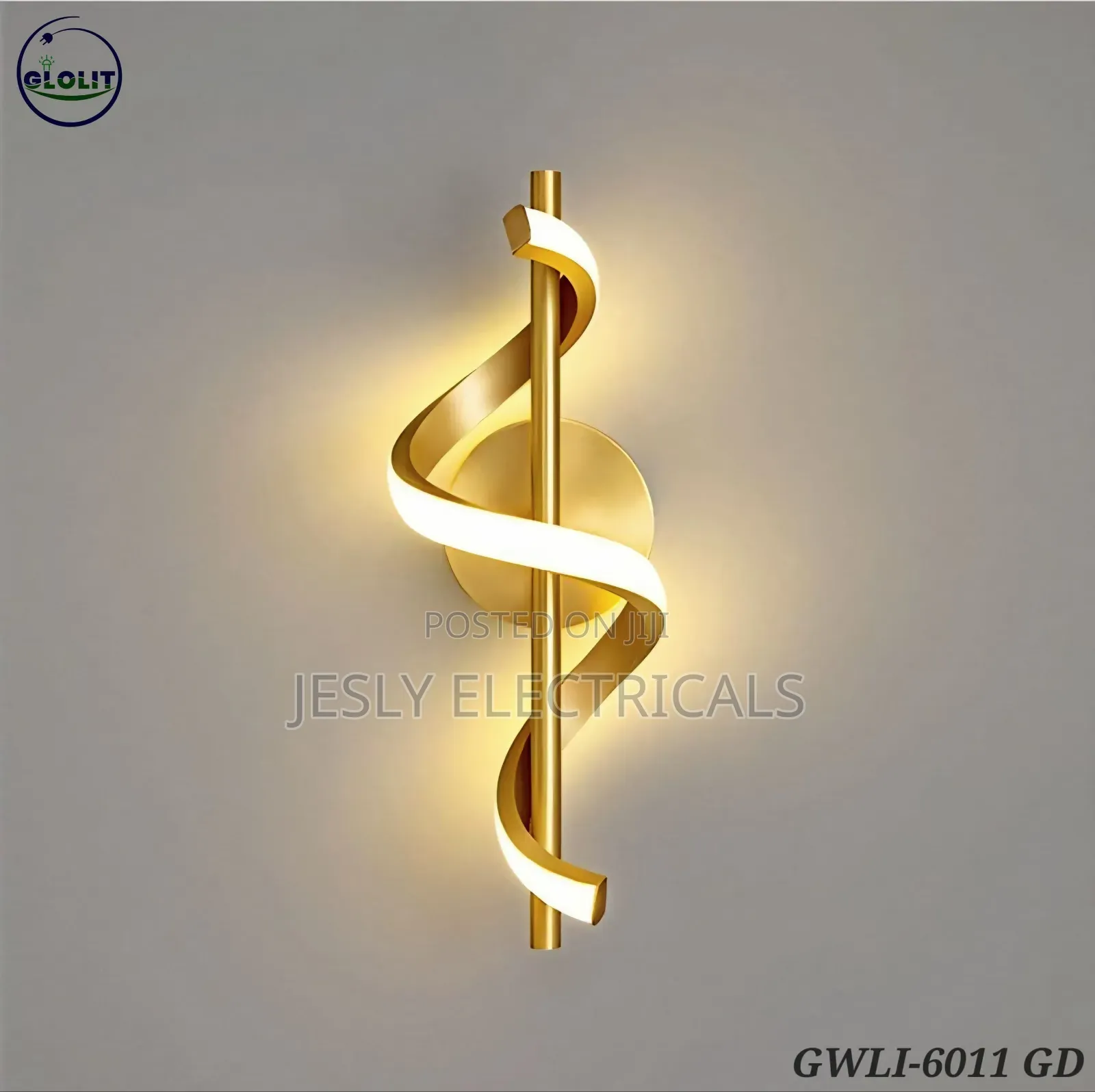 Modern Spiral Led Wall Sconce