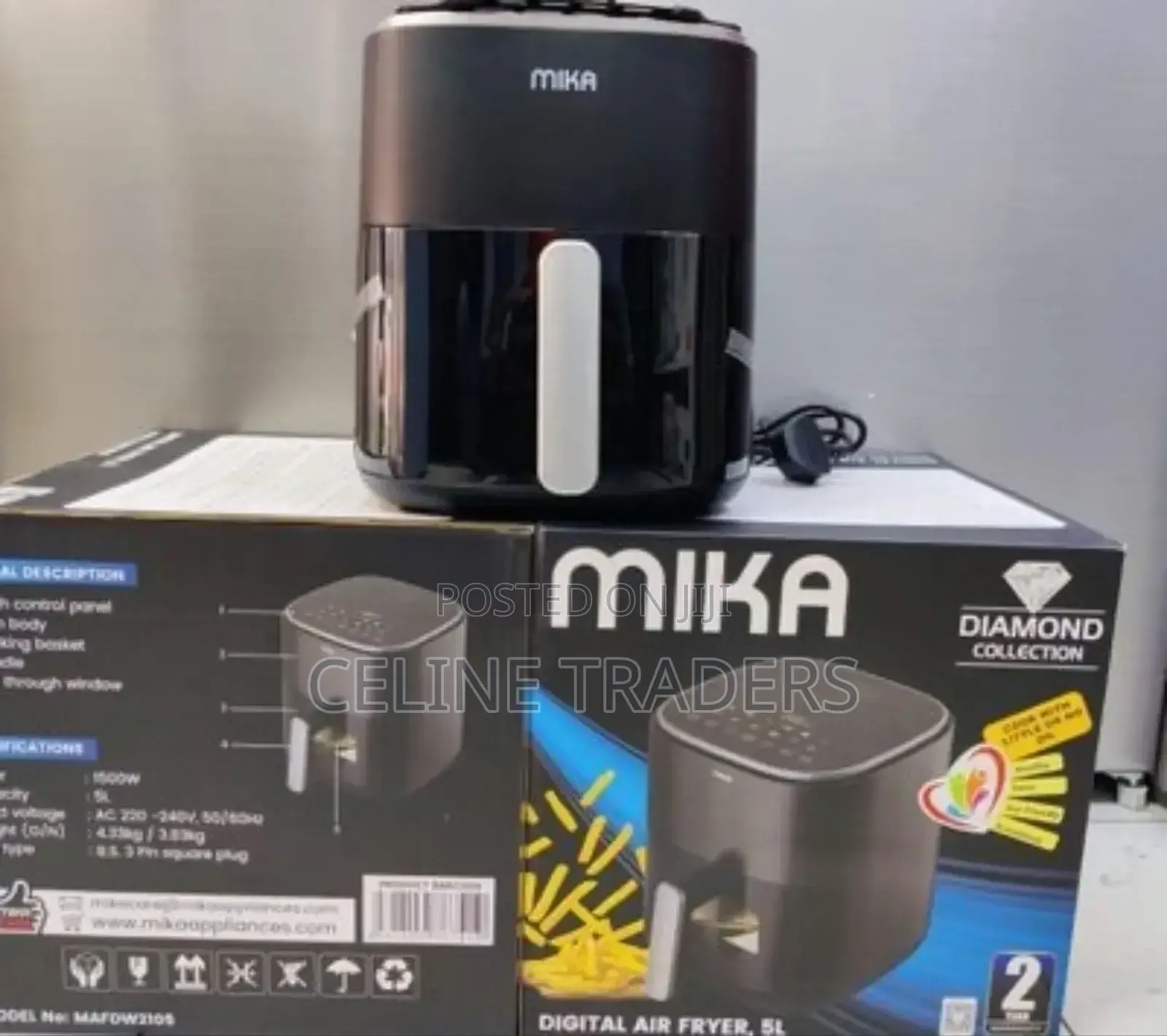 Mika Air Fryer Digital 5l