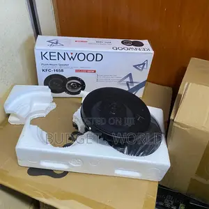 . Kenwood KFC-1658 Car Audio Upgrade – 500w Flush Mount Speaker Set