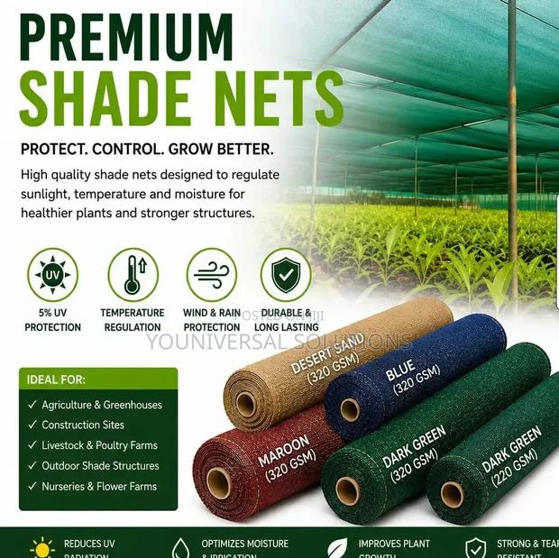 Premium Shade Nets 320gsm Roll - main view