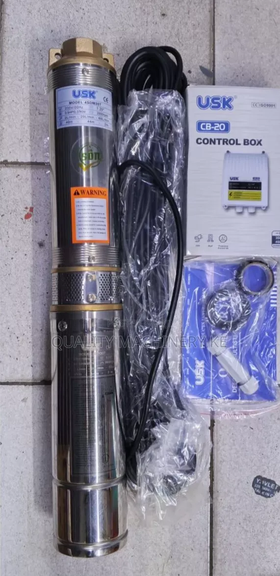 Energy Saving Usk Freevel Electric Submersible Pumps 0.5hp