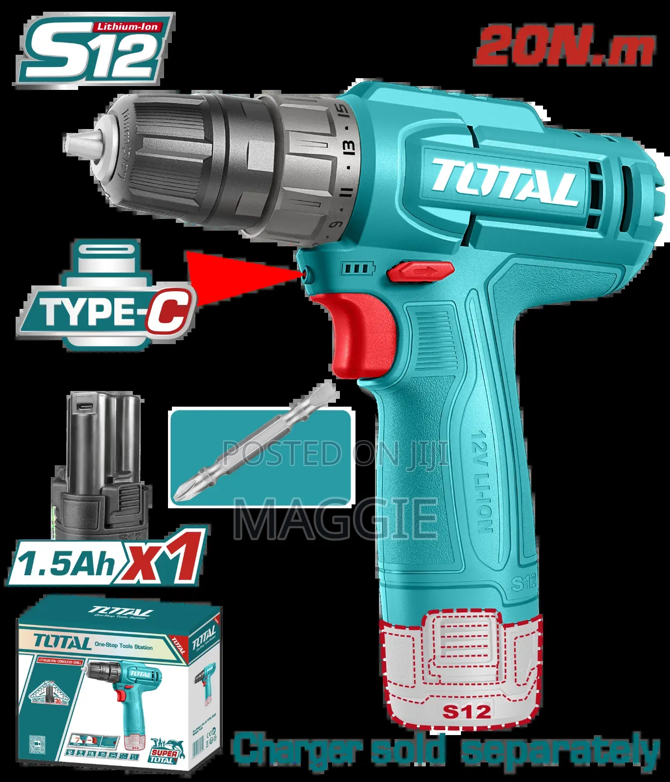 Cordless Drill 12v
