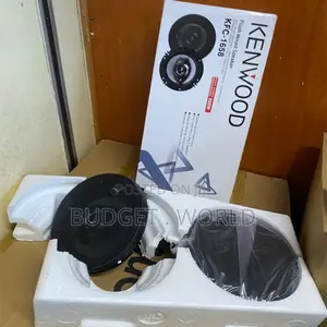 Kenwood 500w Car Speakers Pair – KFC-1658 6-Inch Flush Mount Design