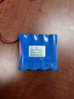 4-Cell 3.7v Rechargeable Lithium Battery Pack With Wire Leads