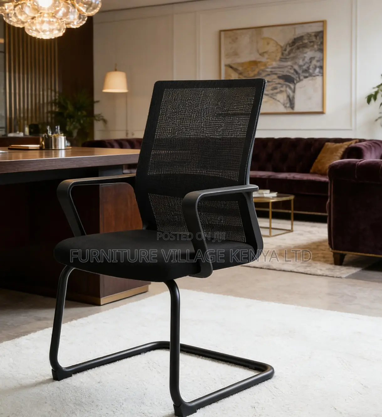 Sturdy Modern Executive Mesh Seat