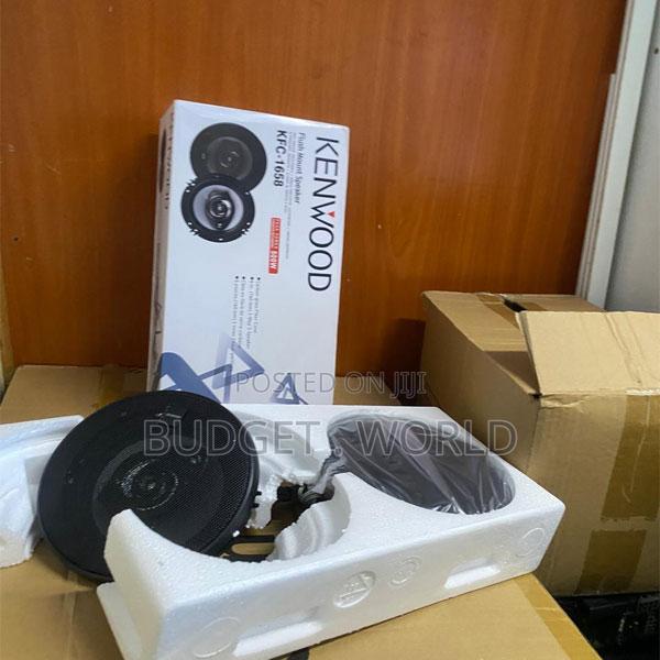. Kenwood KFC-1658 Premium 6" Car Audio Speakers – 500w Peak Power