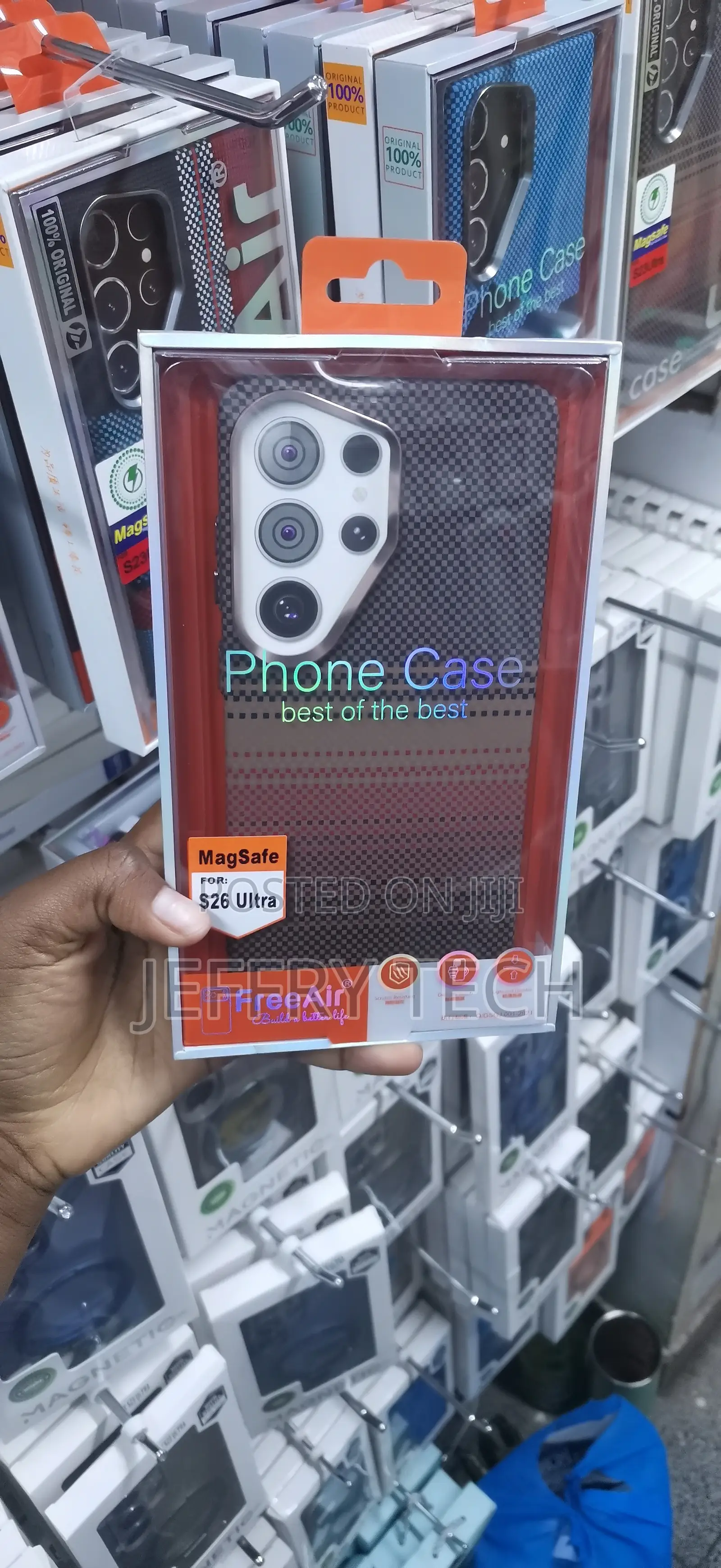 Freeair Carbon Fiber Magnetic Case
