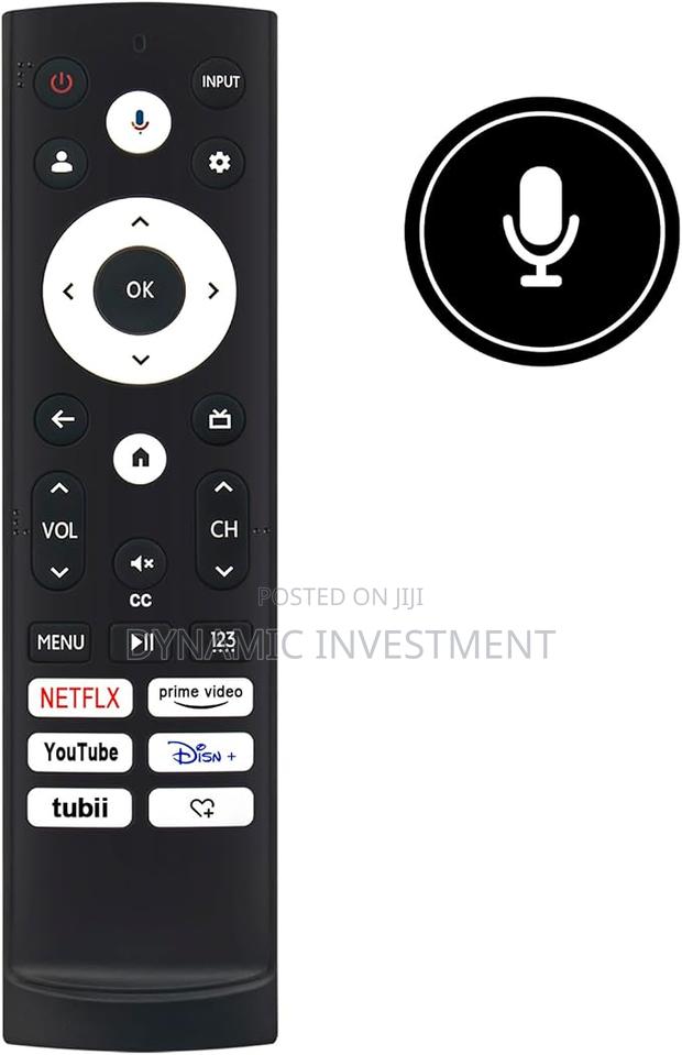 Hisense Android, Vidaa, Mini-Led Uled TVS 2015-2025 Remote Control
