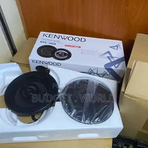 Kenwood KFC-1658 6-Inch Audio Speakers – Rich Bass and Clear Treble