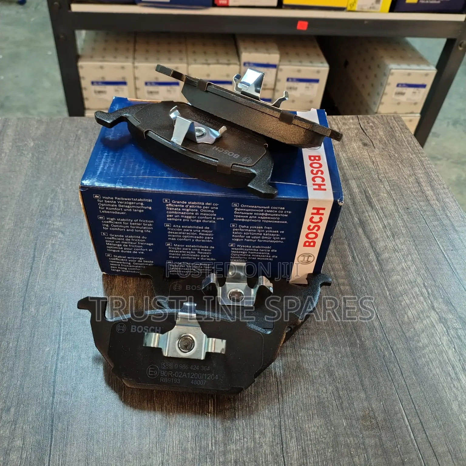 Vw Golf Mk4 Front Brake Pads - Original Bosch Germany