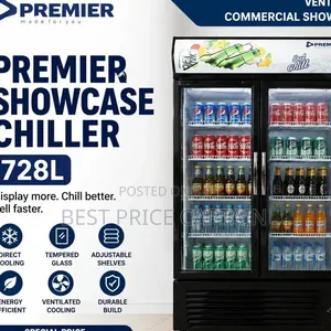 728litres Premier Showcase Two Door Refrigerator Chiller