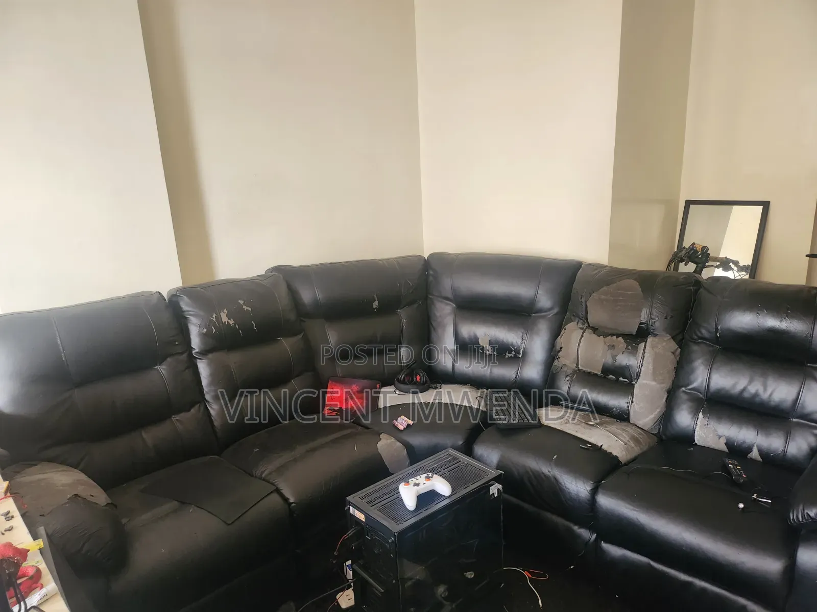 5 Seater Aire Leather