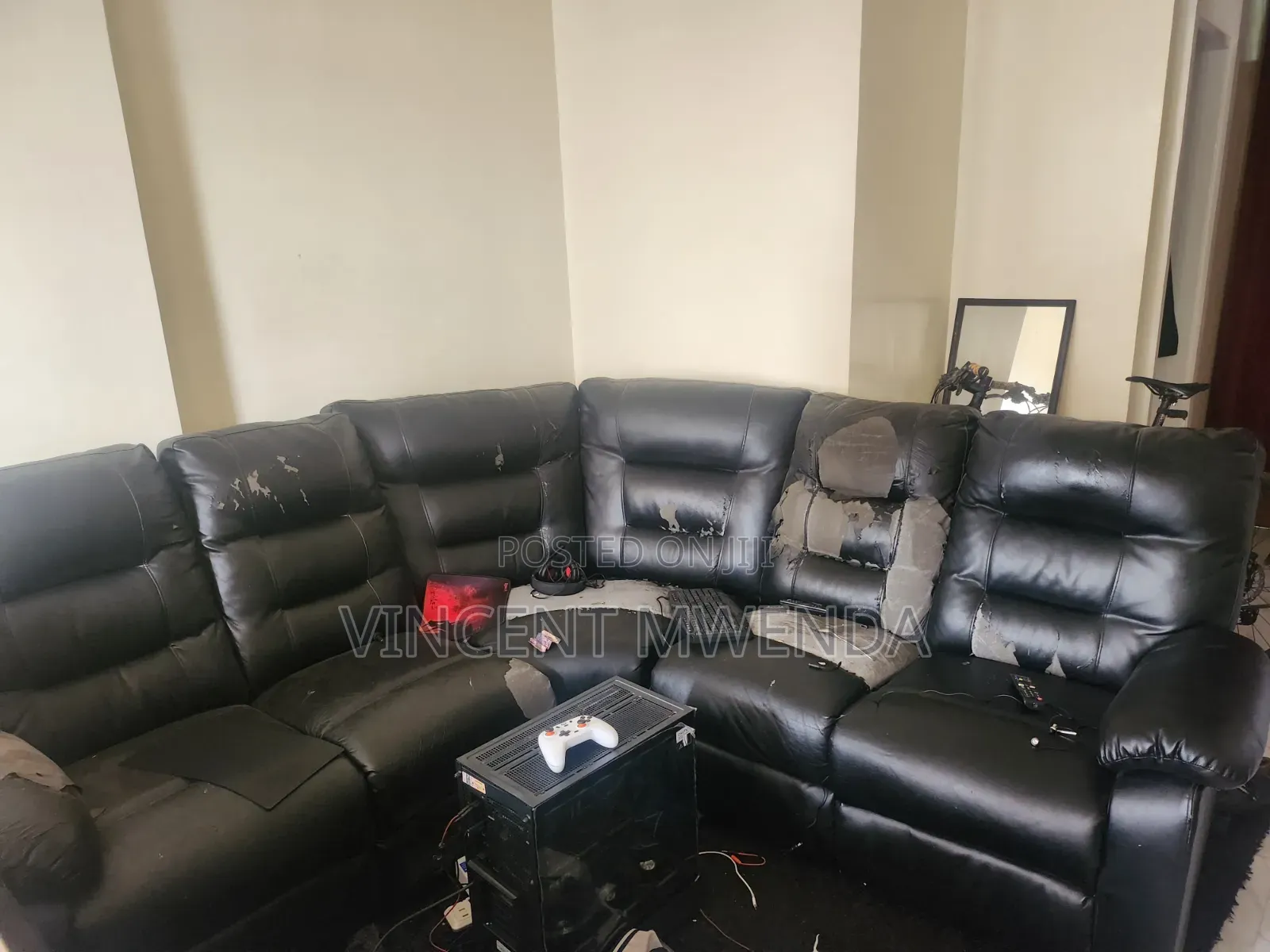 5 Seater Aire Leather