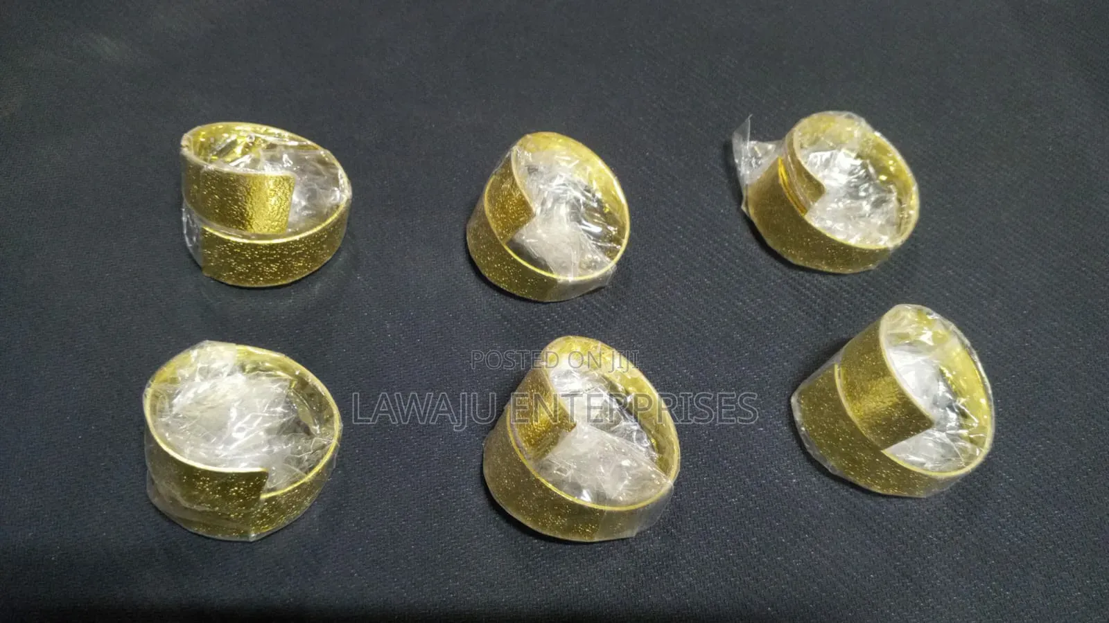 Gold Napkin Rings