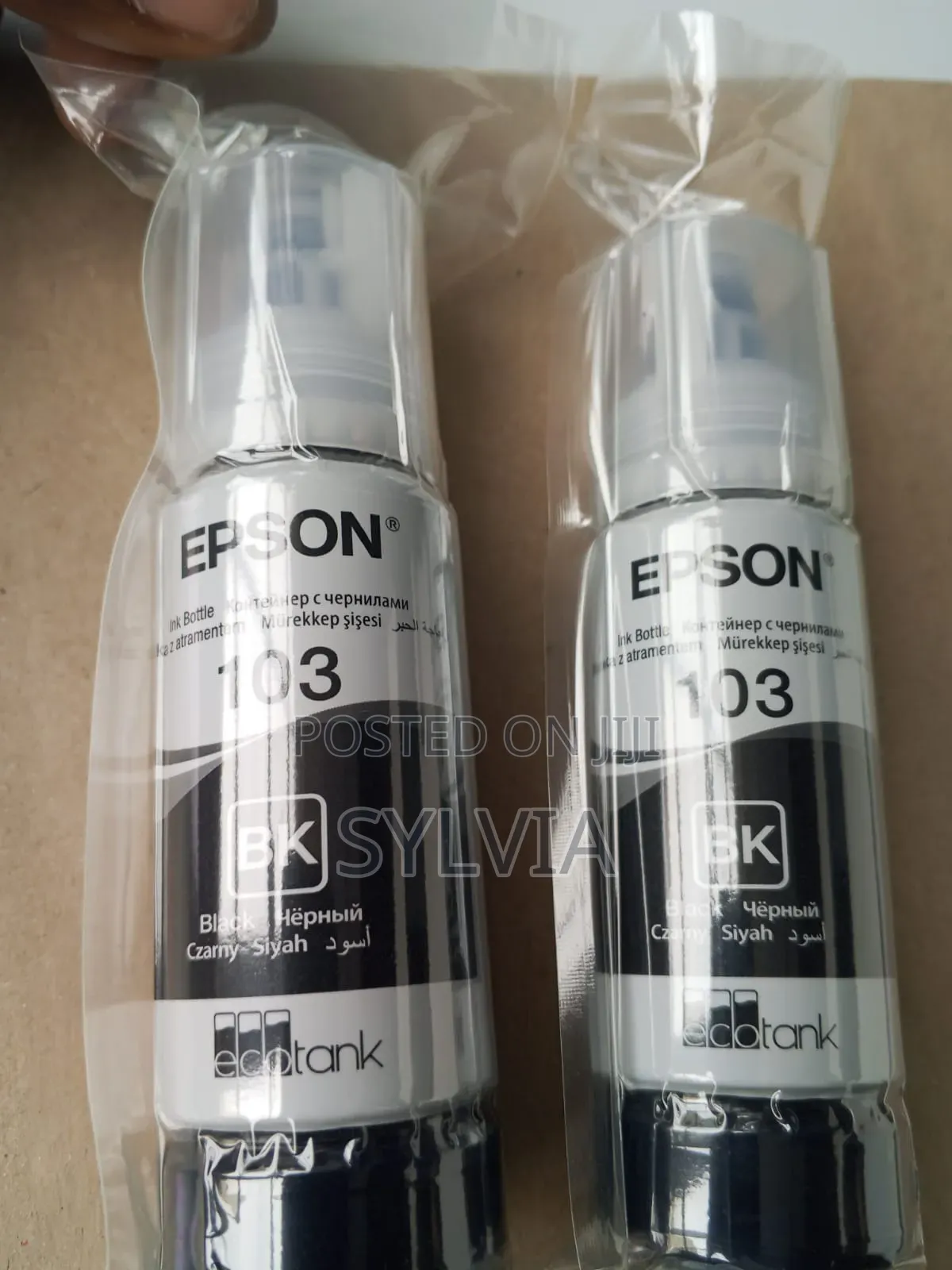 Epson 103 Original Ink -Black