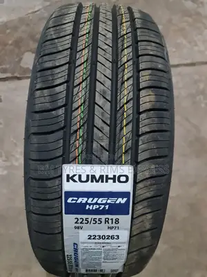 225 /55 R18 Khumo Tires (Korea)