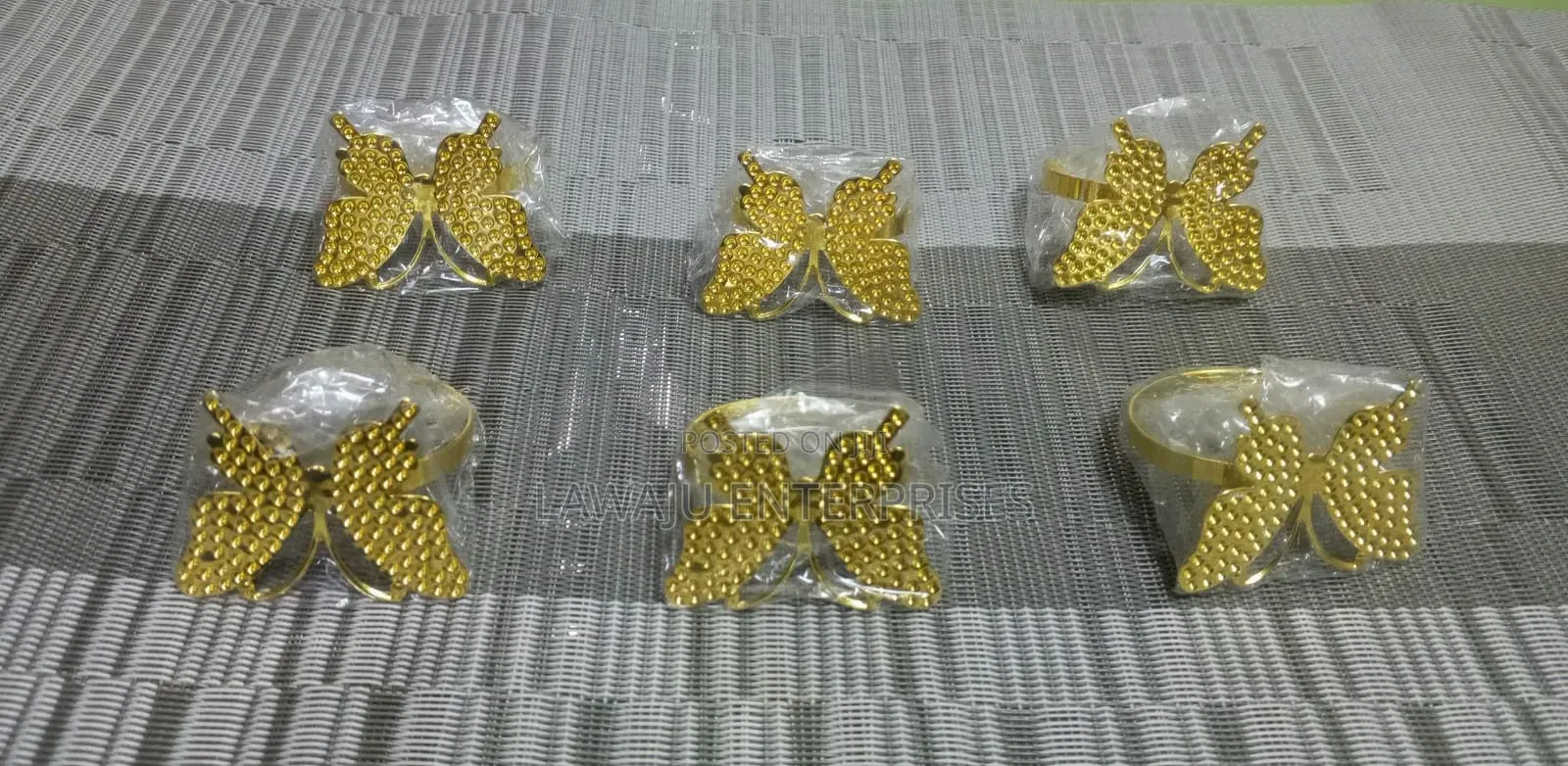 Butterfly Napkin Rings