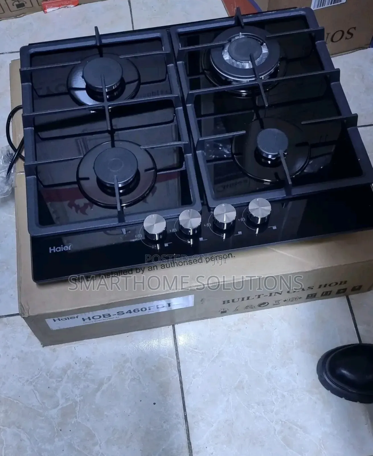 Haier 60cm 4 Gas and 1 Wok Inbuilt Top Cooker