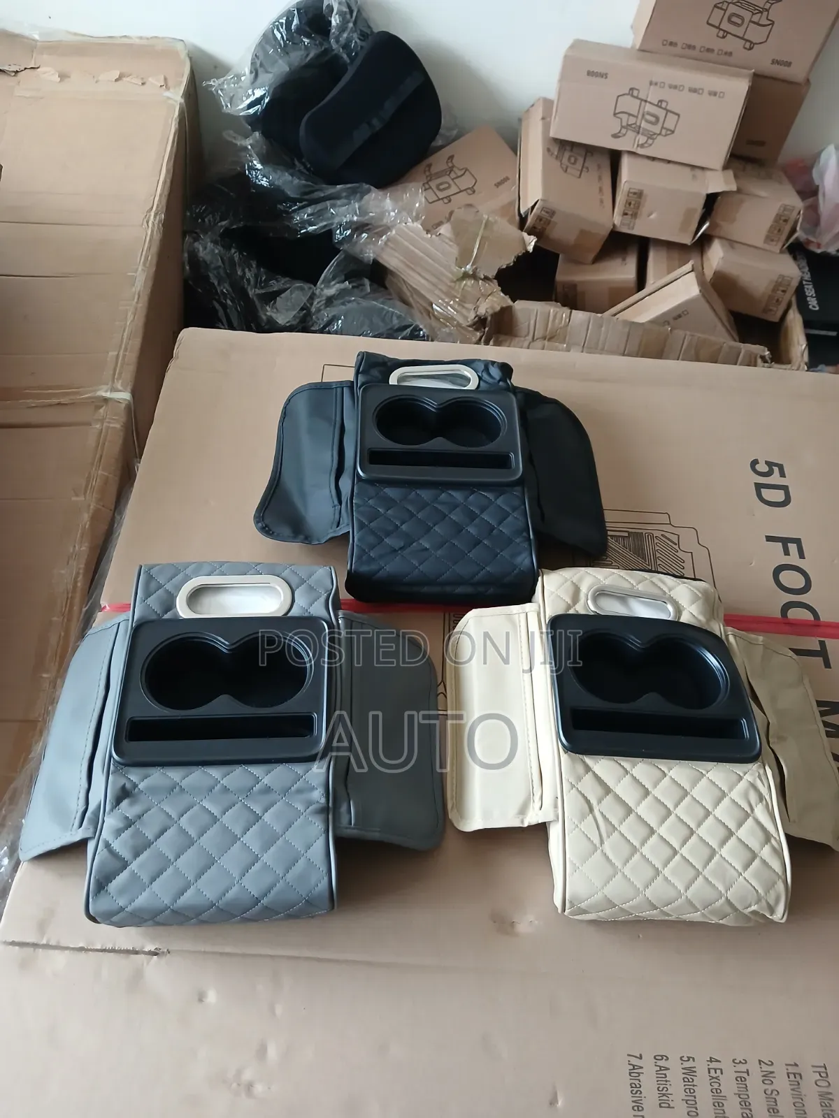 Universal Car Armrest Organizer |Center Console Storage Tray for Phone